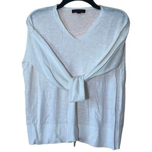 Everyday Linen Blend Sweater SZ S